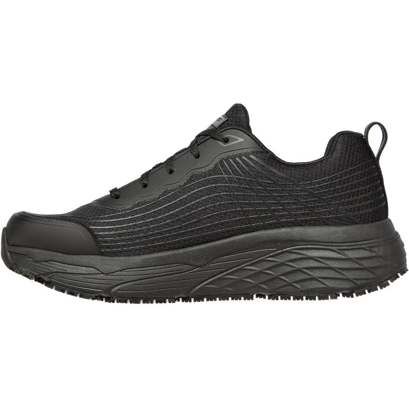 Skechers Workwear Skechers Work Relaxed Fit Baskets De Sécurité Noires Pour Hommes En Textile