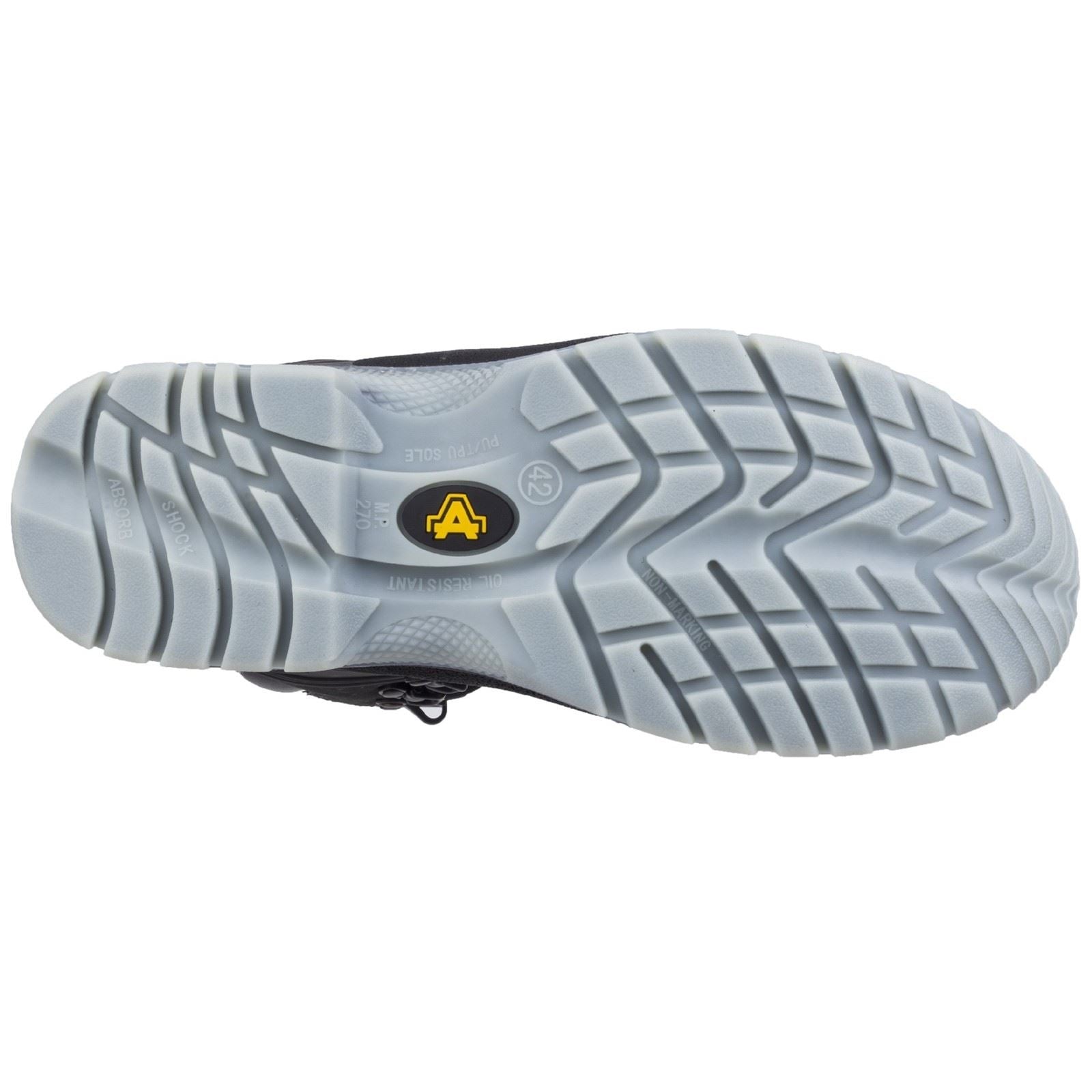 Amblers Safety Bottes De Sécurité En Cuir Noires Fs198