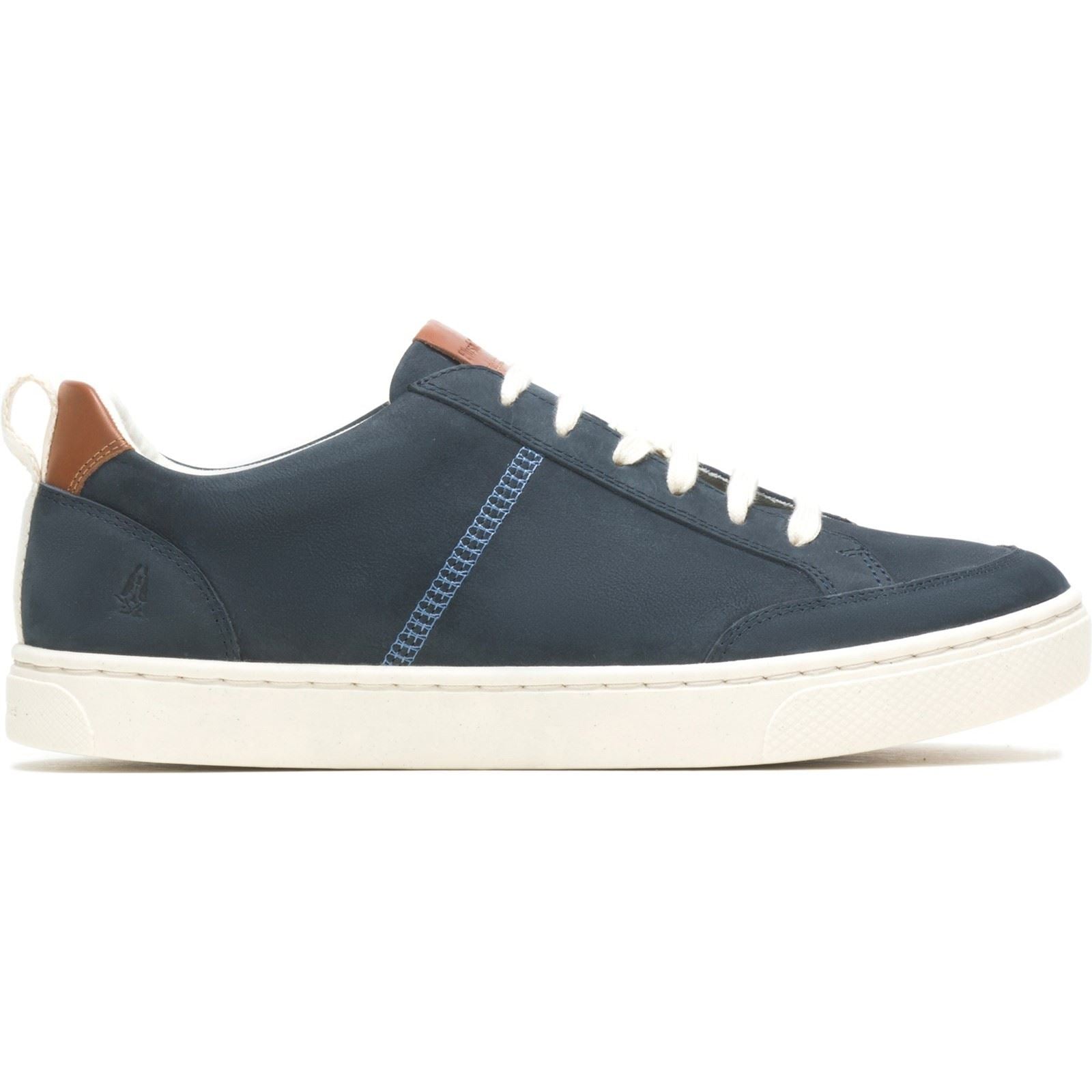 Hush Puppies The Good Low Top Baskets En Cuir Pour Homme, Bleu Marine.