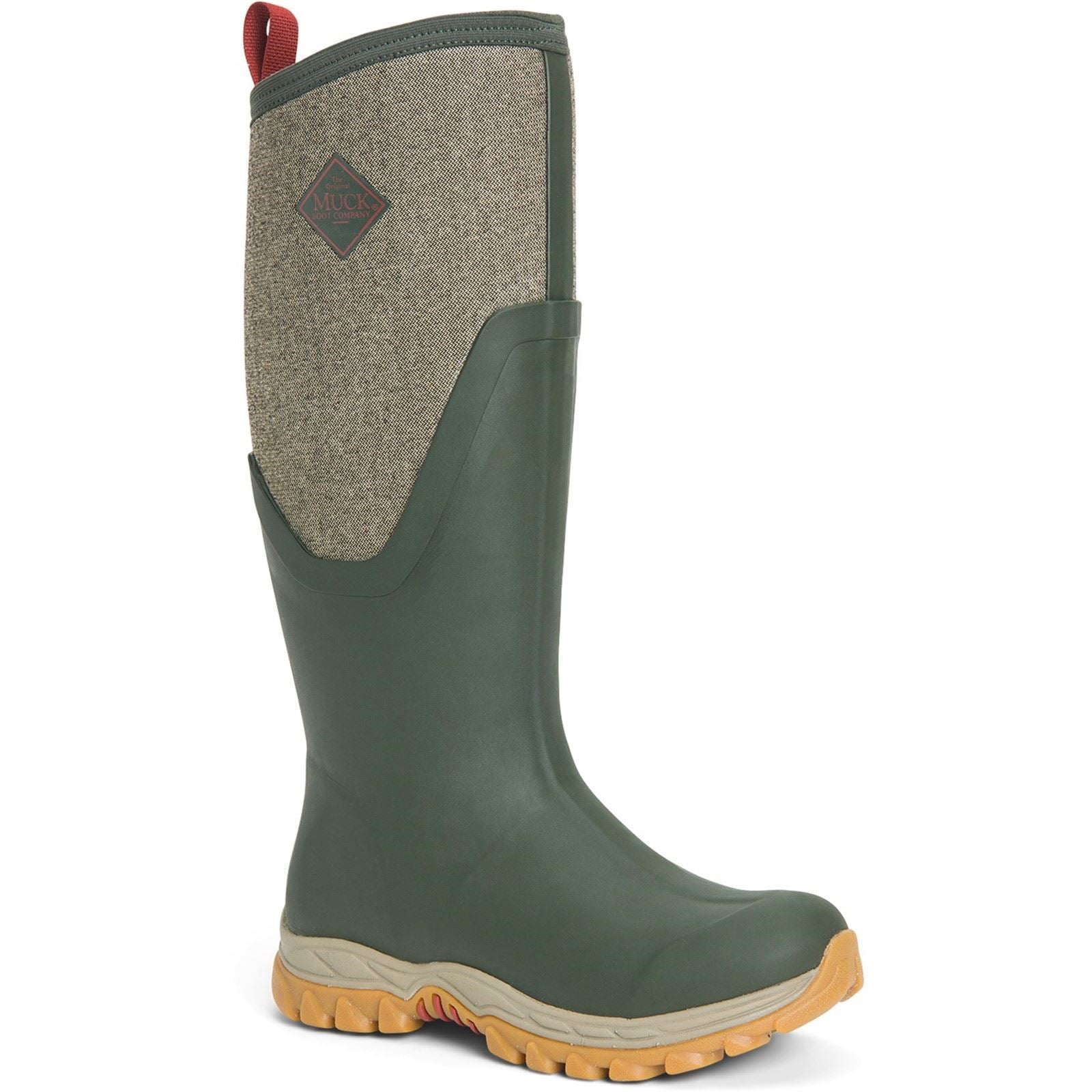 Muck Boots Arctic Sport II Tall Bottes En Caoutchouc Wellington Olive