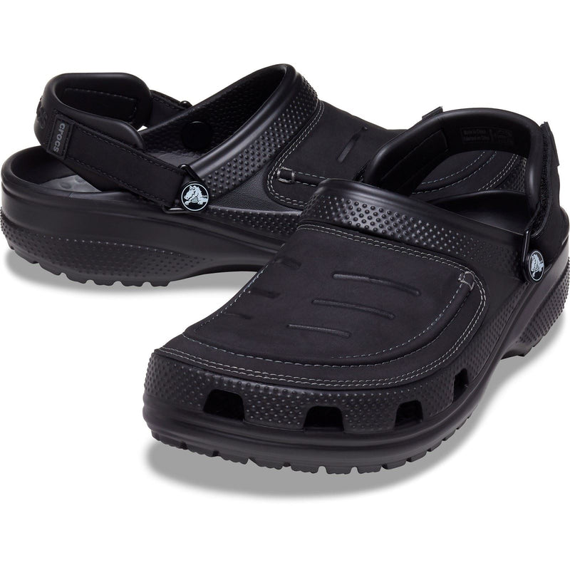 Crocs Yukon Vista II Sabots pour hommes en Synthétique noir/gris ardoise