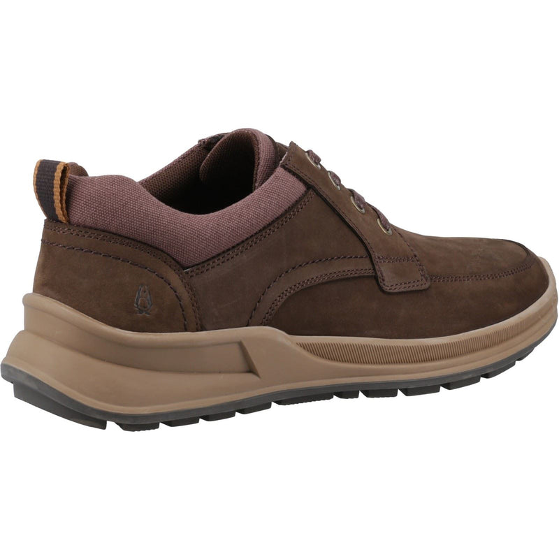 Hush Puppies Adam Chaussures À Lacets Marron Pour Hommes En Nubuck