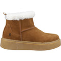 Hush Puppies Becca Femmes Suédoises Bottines D'hiver En Daim Tan