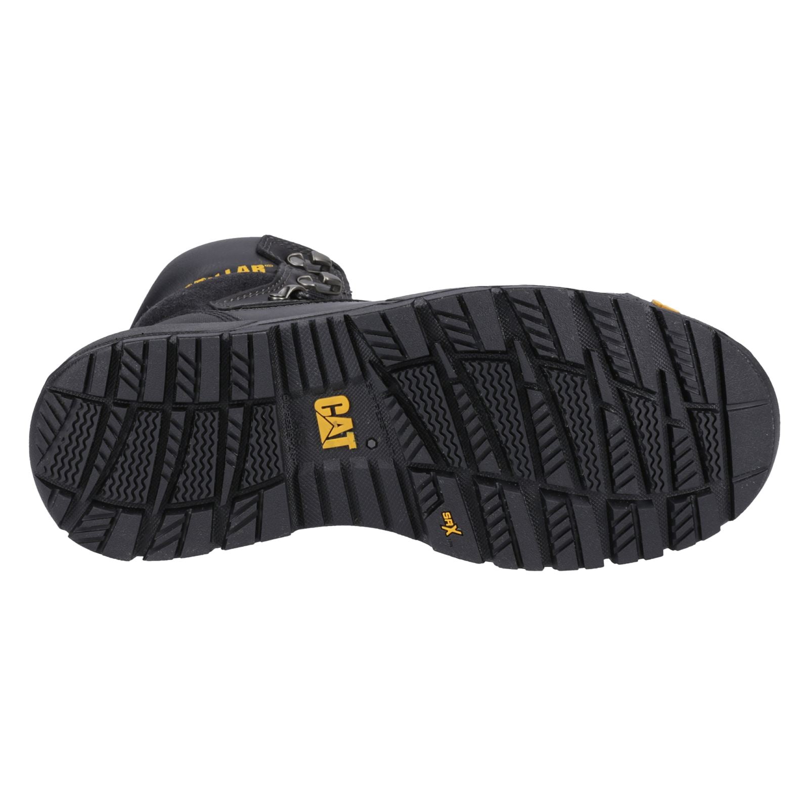 Caterpillar Bottes De Sécurité Noires En Cuir Diagnostic 2.0