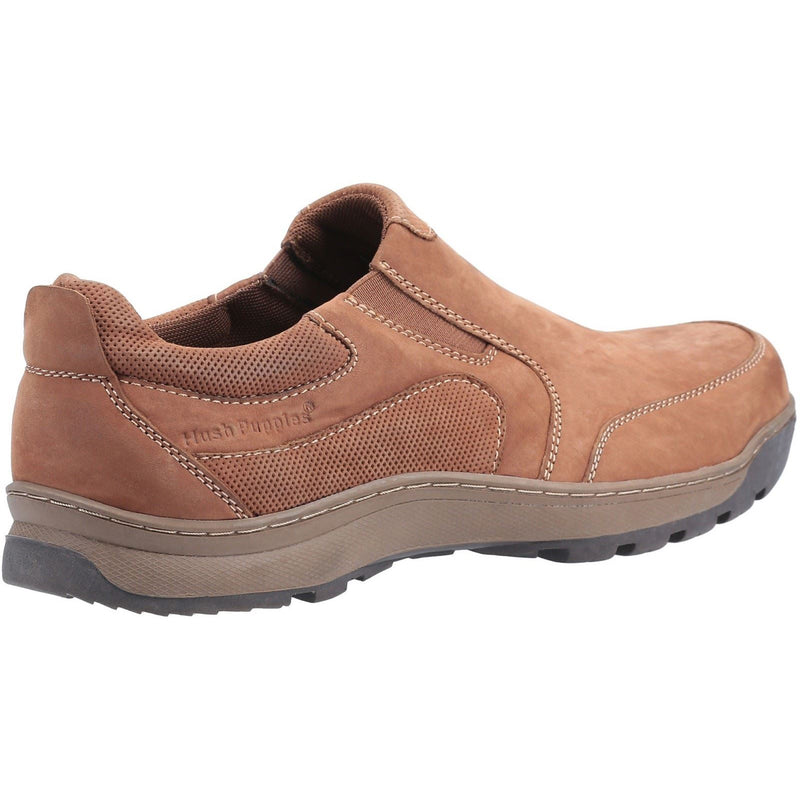 Hush Puppies Jasper Mocassins Pour Homme En Nubuck Beige