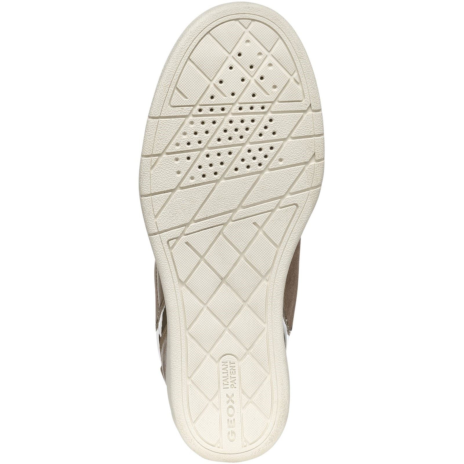Geox D Maurica Baskets Femme Taupe Foncé