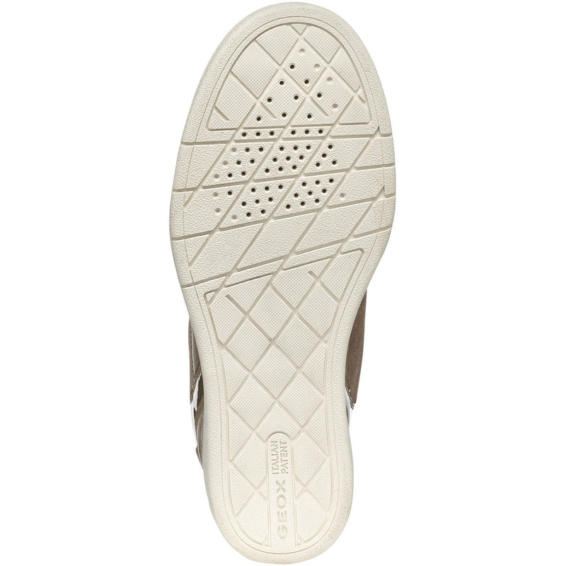 Geox D Maurica Baskets Femme Taupe Foncé
