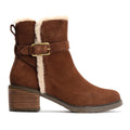 TOMS Hailey Buckle Bottes Brunes Pour Femmes En Suede