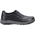 Hush Puppies Fletcher Mocassins Noirs En Cuir Pour Hommes