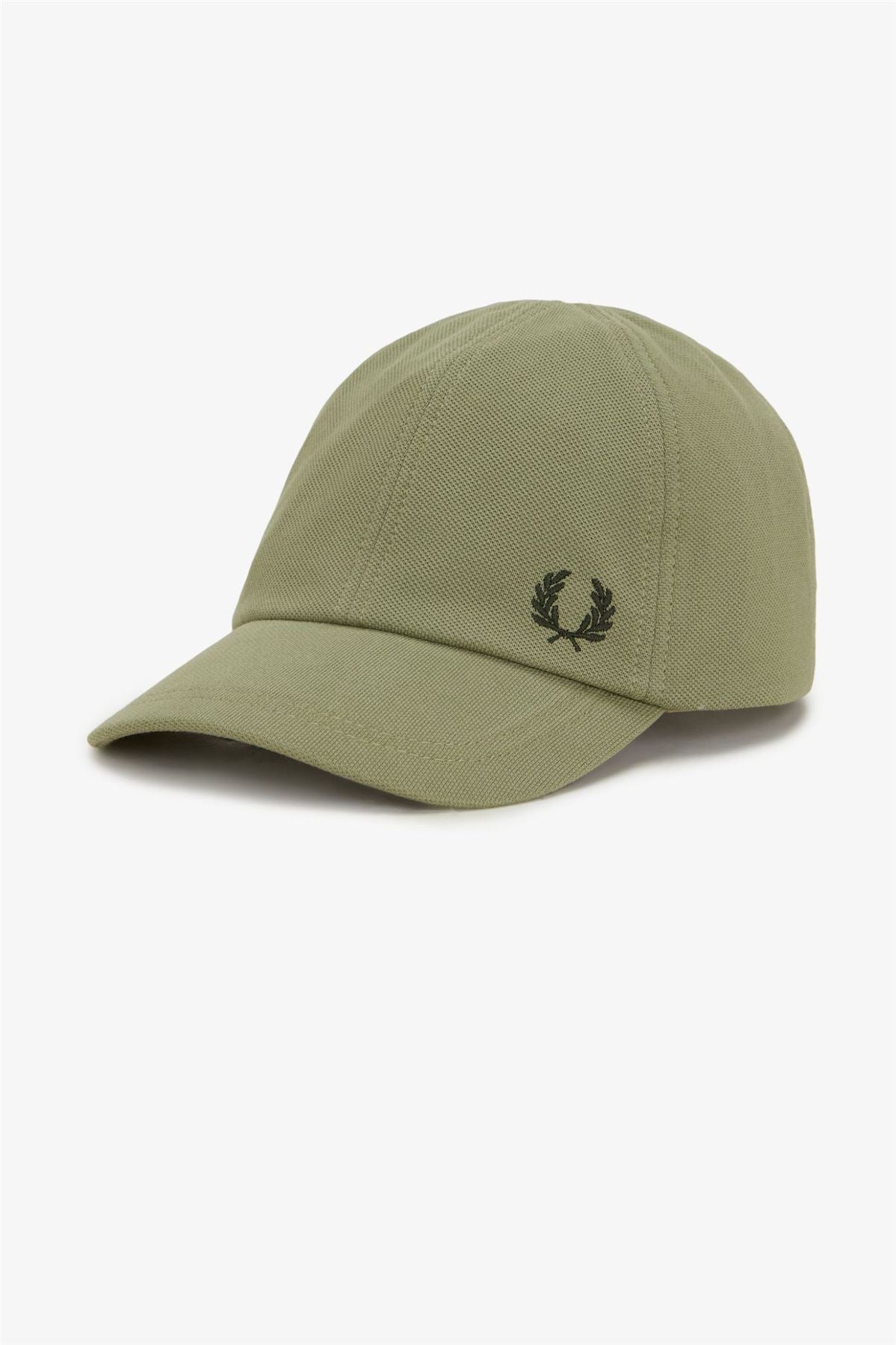Fred Perry Pique Classic Coton Casquettes Vert Menthe/Vert Nuit