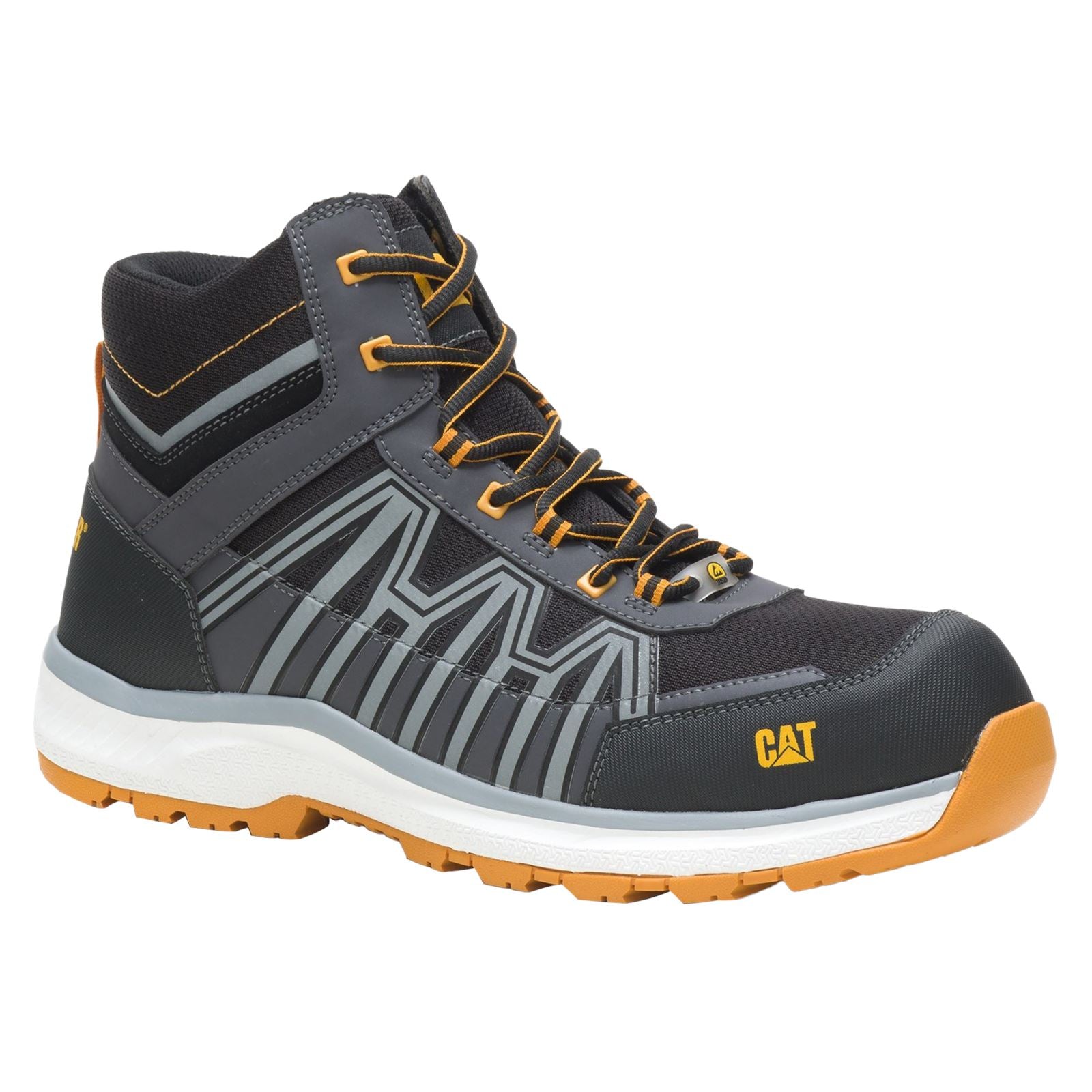 Caterpillar Bottes De Randonnée Charge Pu/Mesh/Tpu Noir/Orange