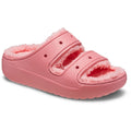 Crocs Classic Cozzzy sandales roses chaudes pour Femmes en Thermoplastique