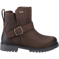 Hush Puppies Wakely Bottes En Cuir Marron Pour Femmes