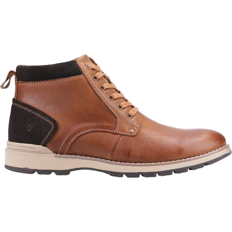 Hush Puppies Dean Bottes En Daim Pour Hommes Couleur Fauve