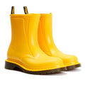 Dr. Martens 1460 Rain Pull On Bottes En Caoutchouc Jaunes Pour Femmes