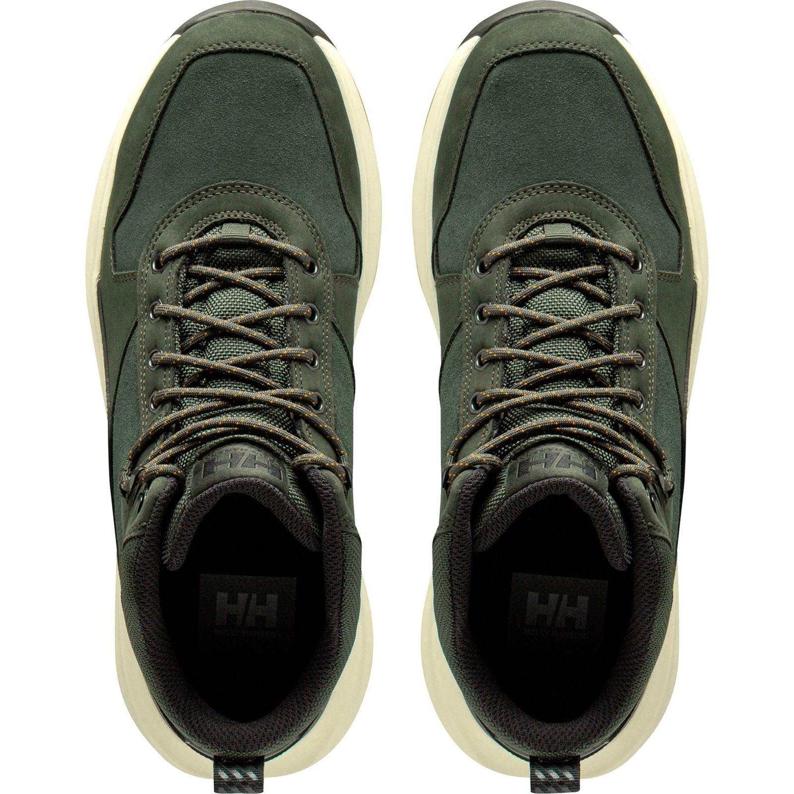 Helly Hansen Sport Corru Bottes Utilitaires En Cuir Pour Hommes En Noir Beluga
