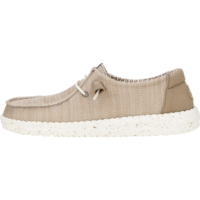 HEYDUDE Wendy Stretch Mesh Loafers En Noyer Pour Femmes En Polyester