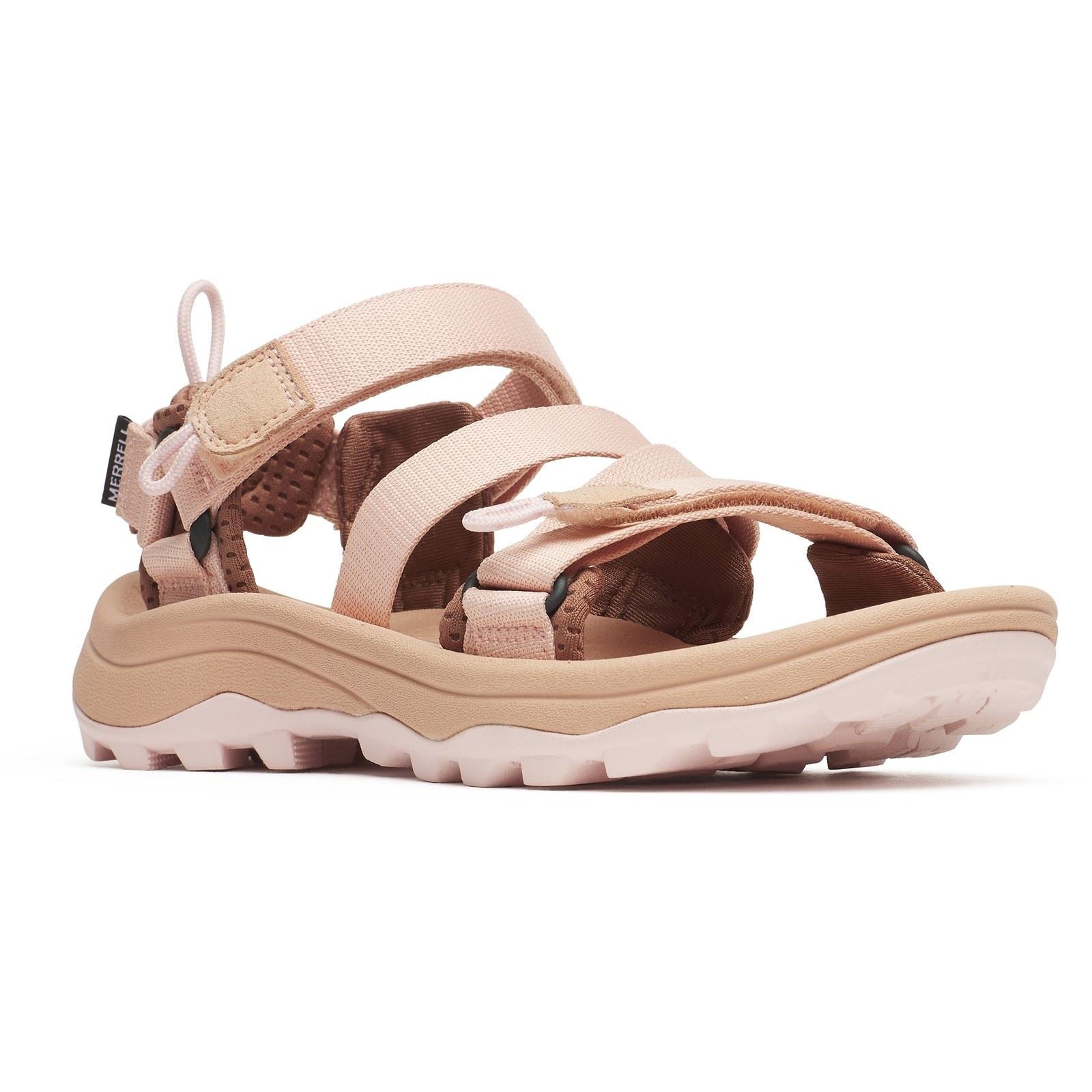 Merrell Speed Fusion Sport RMX Sandales Roses Pour Femmes En Textile Tan