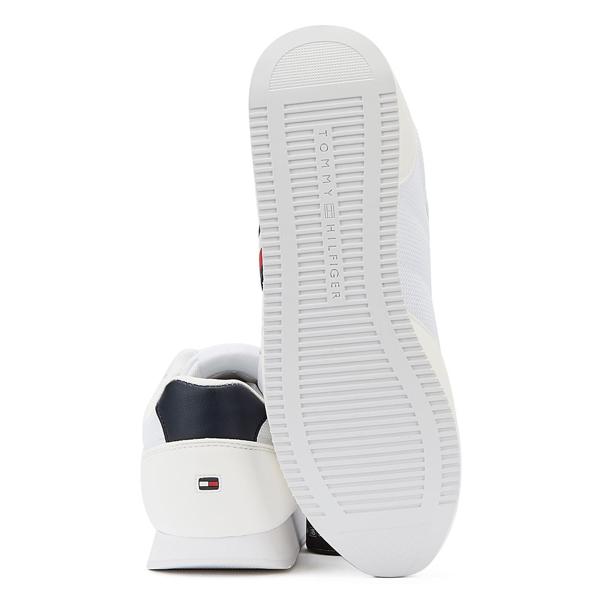 Tommy Hilfiger Core Lo Runner Hommes Blanc Trainer
