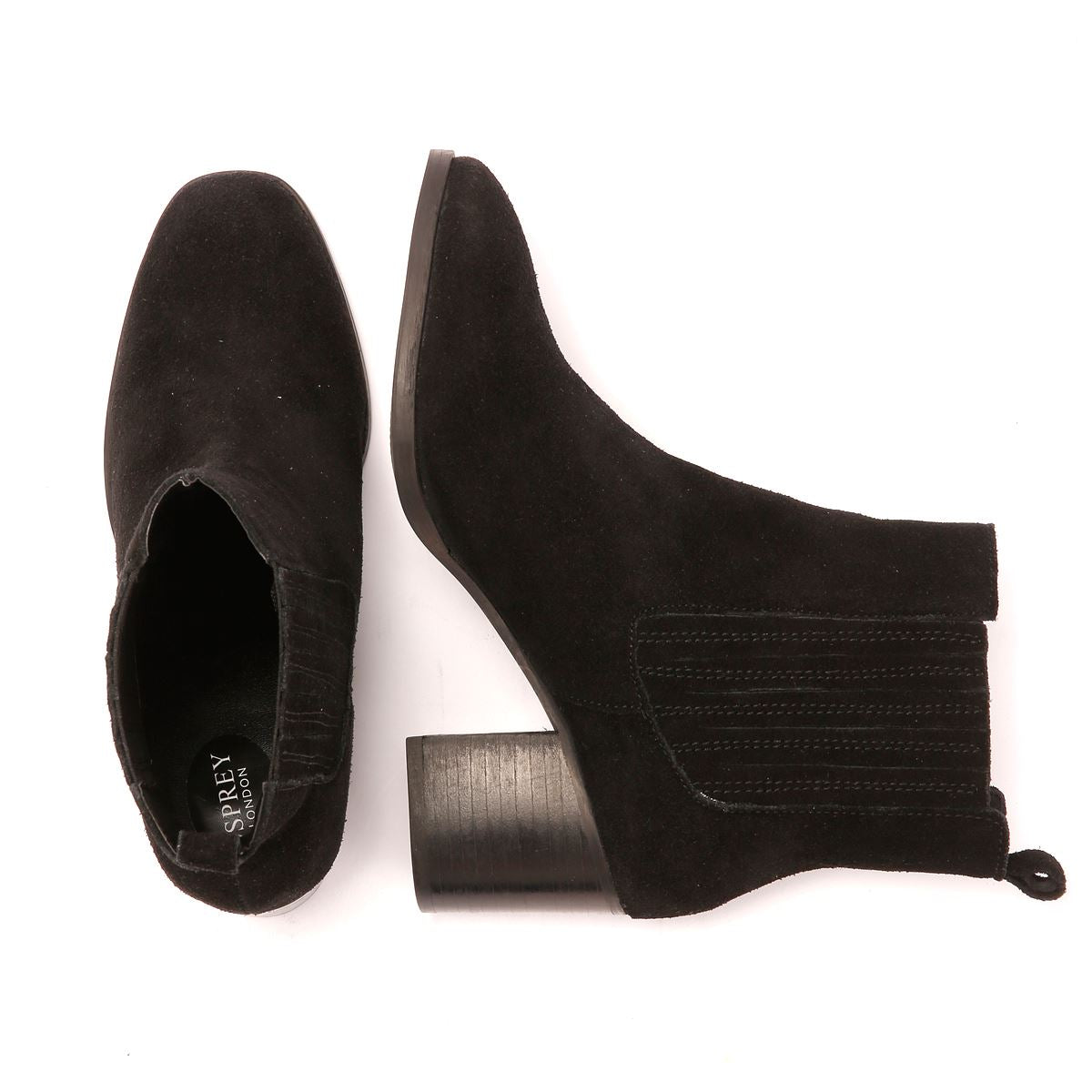 Osprey London The Naples Bottes Noires Pour Femmes En Suède