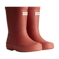 Hunter Kids First Boot Bottes En Caoutchouc Militaires Rouge Wellington