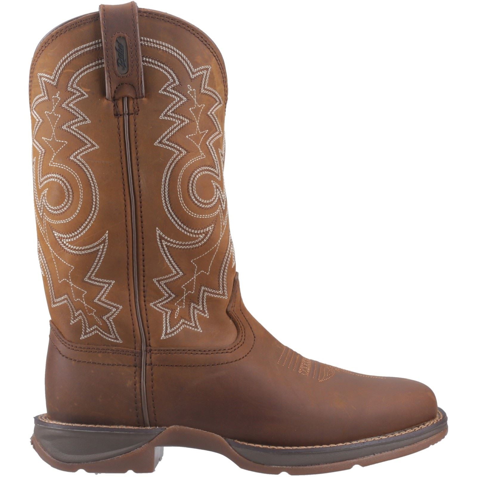 Durango Rebel Pro Bottes En Cuir Pour Homme De Couleur Brun Lin