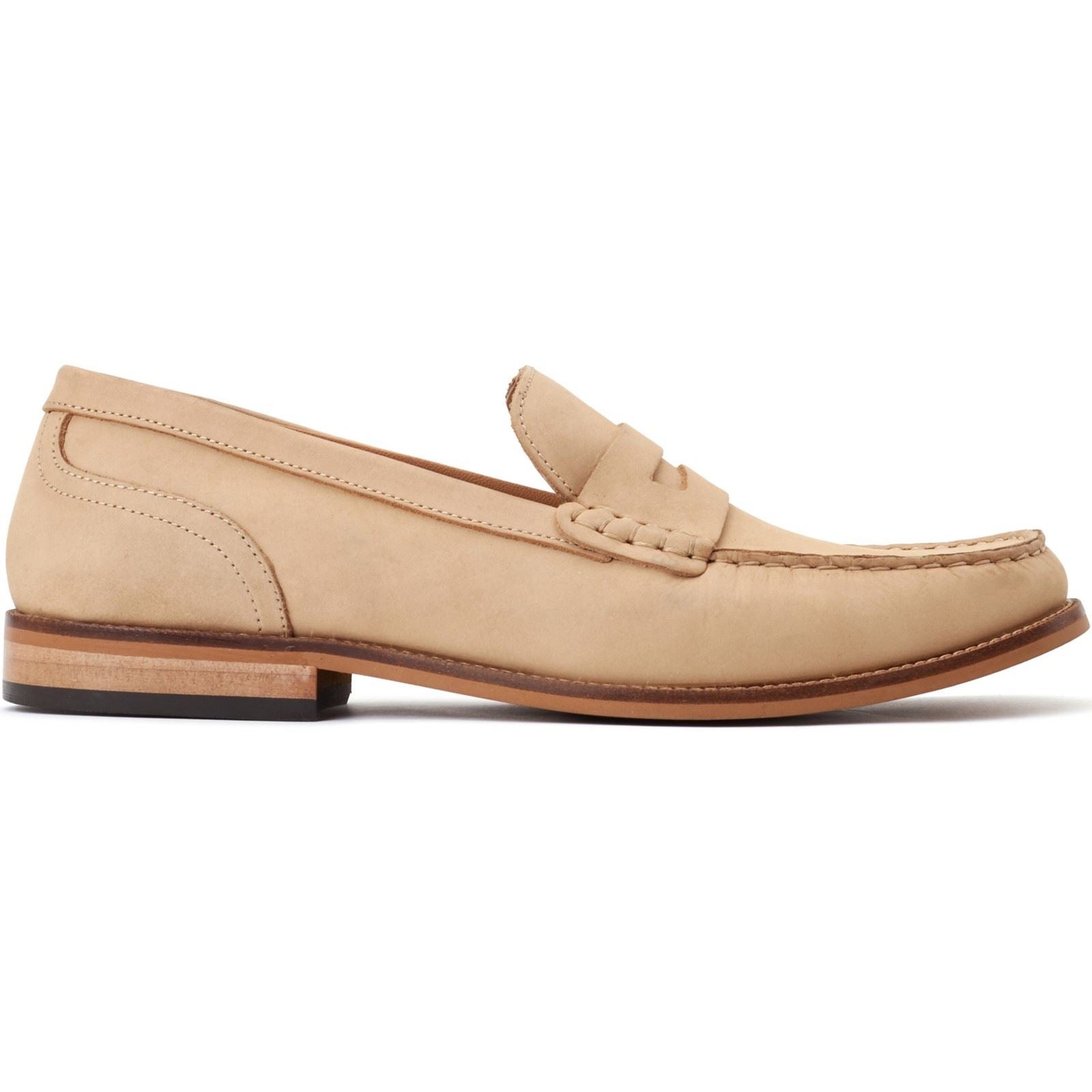Base London Garfield Mocassins En Cuir Pour Hommes