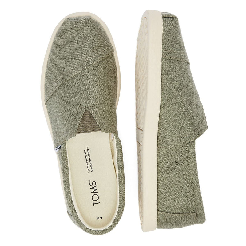 TOMS Woven Alp FWD Sandales grises pour hommes