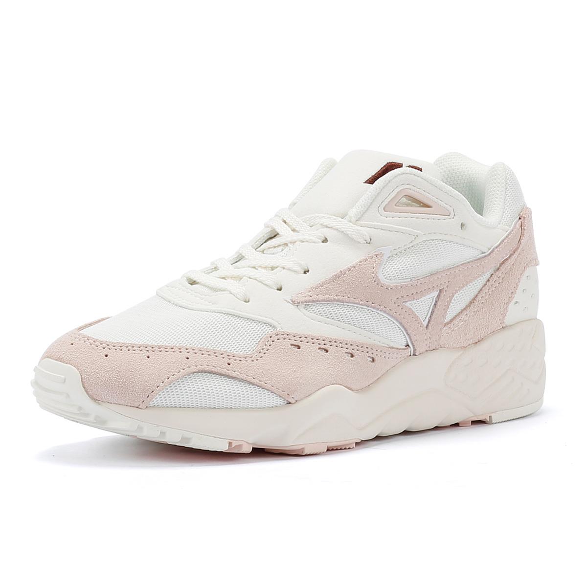 Mizuno Contender Baskets En Daim Rose Cristal/Rose Cristal/Neige.