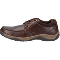 Hush Puppies Derek Chaussures Pour Hommes En Cuir À Lacets Couleur Café