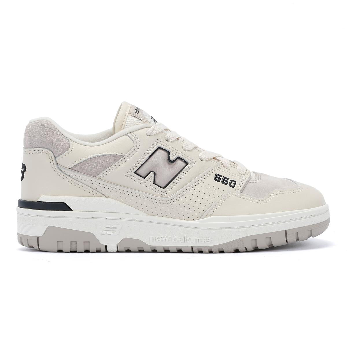 New Balance 550 Sneakers En Lin Pour Femmes / Lin Lunaire / Cuir Fantôme