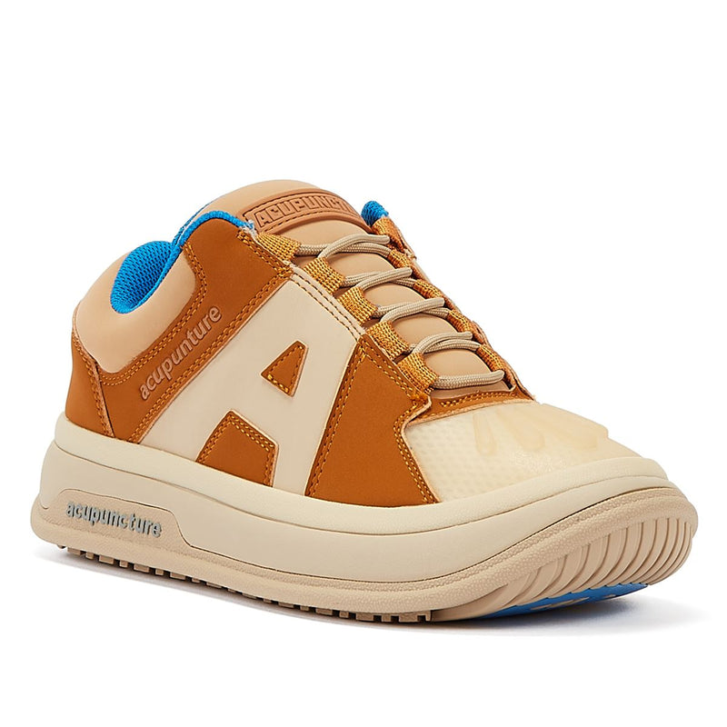 Acupuncture M. Blunder Orange Trainers