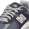 New Balance Baskets En Daim Bleu/Gris Eclipse 2002