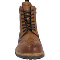 Hunter Cawdor Chaussures Brogues En Cuir Pour Hommes, Couleur Fauve