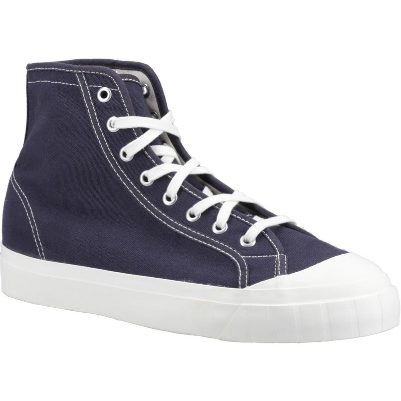 Superga 3192 Campionato Basket Bottes Bleu Gris Foncé Pour Homme 100% Coton