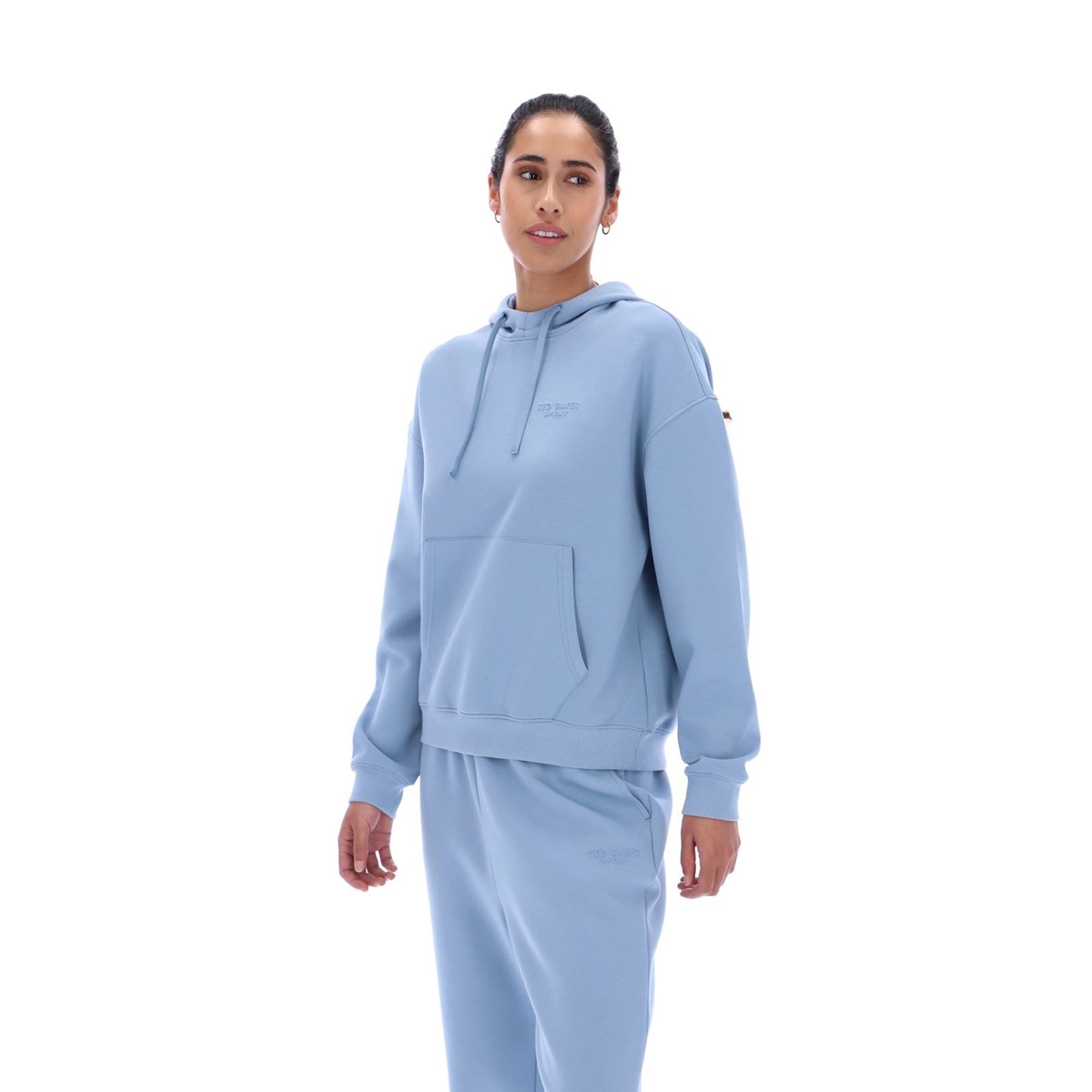 Ted Baker HEIDI TBWHSS2632 Sweat À Capuche Bleu En Polyester Pour Femmes