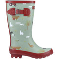 Cotswold Farmyard Junior Bottes En Caoutchouc De Ferme Wellington
