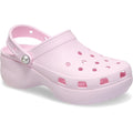 Crocs Classic Platform Sabots Roses En Thermoplastique Pour Femmes