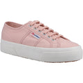 Superga 2740 Platform Sneakers En Coton Rose Pâle Pour Femmes