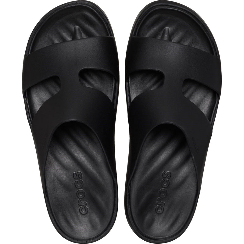 Crocs Getaway Platform H-Strap Crocs sandales noires pour Femmes en Thermoplastique