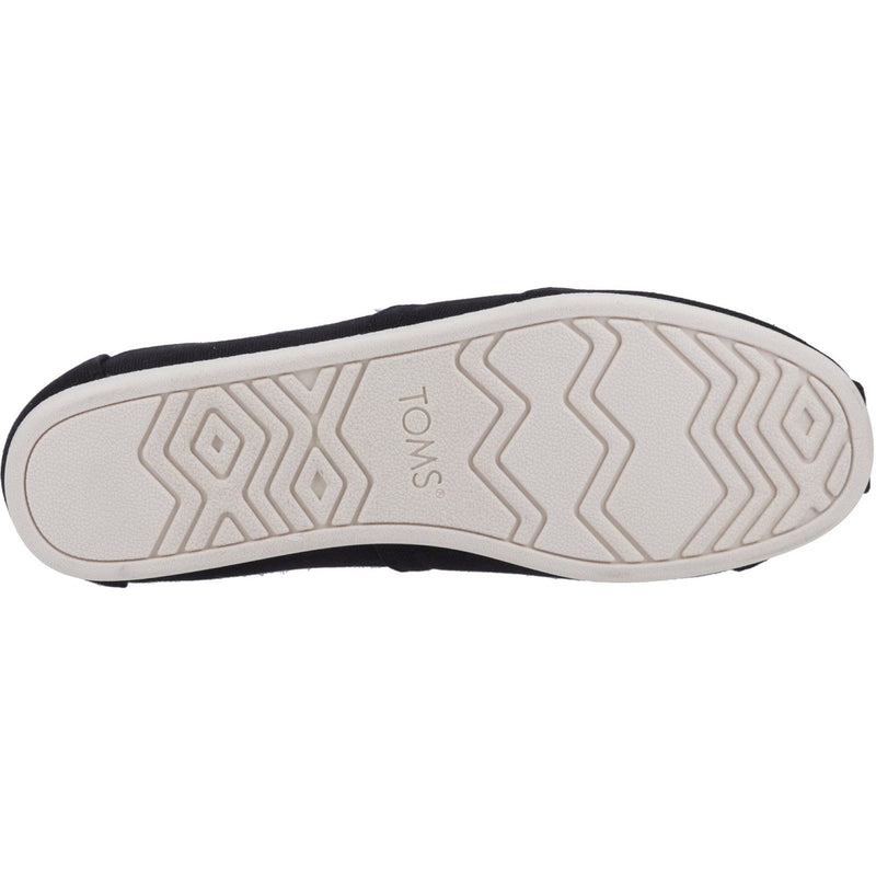 TOMS Alpargata Espadrilles Pour Hommes En Coton 100% Noir