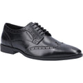 Hush Puppies Elliot Chaussures Richelieu Pour Hommes En Cuir Noir
