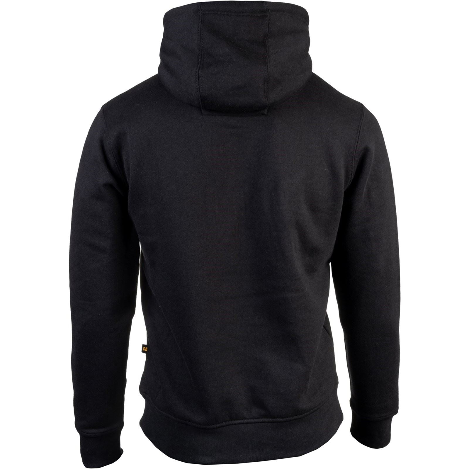 Caterpillar Trademark Sweatshirt À Capuche Noir En Coton Pour Homme