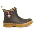 Muck Boots Originals Ankle Bottes En Caoutchouc Marron/À Carreaux/Gomme Wellington