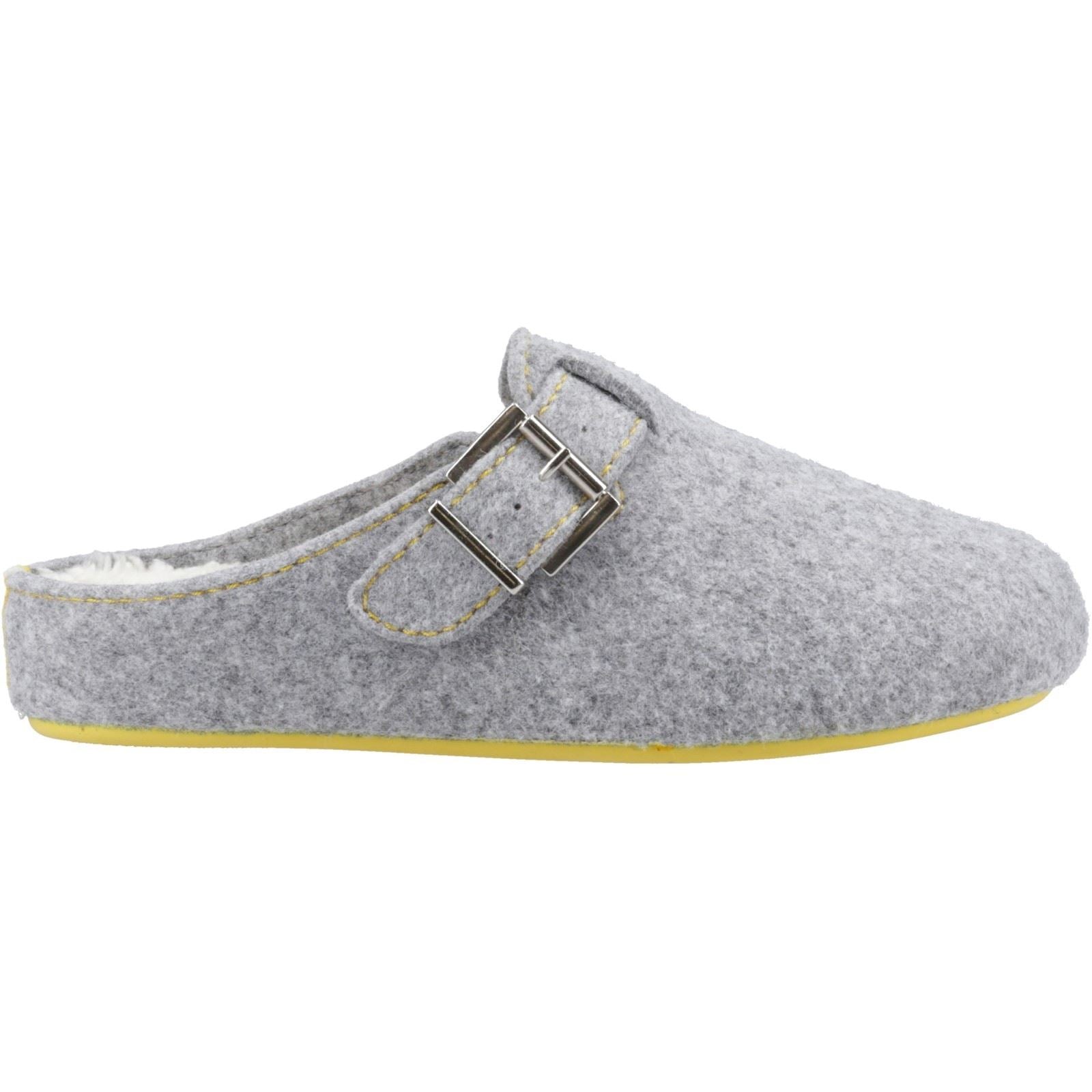Hush Puppies Good 90% De Pantoufles Grises Pour Femmes En Polyester Rpet Recyclé