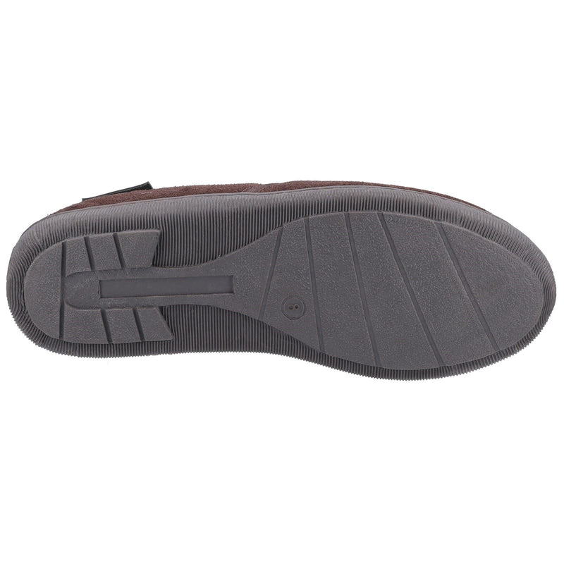 Hush Puppies Arnold Pantoufles Pour Hommes En Daim Marron
