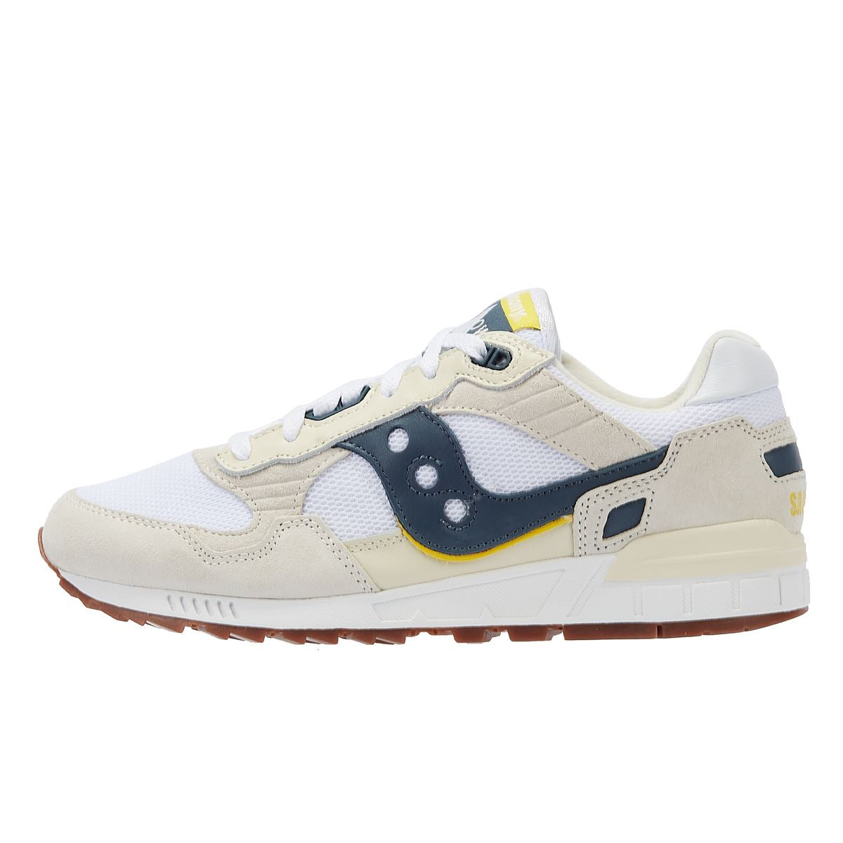 Saucony Shadow 5000 Baskets En Daim Blanc/Bleu