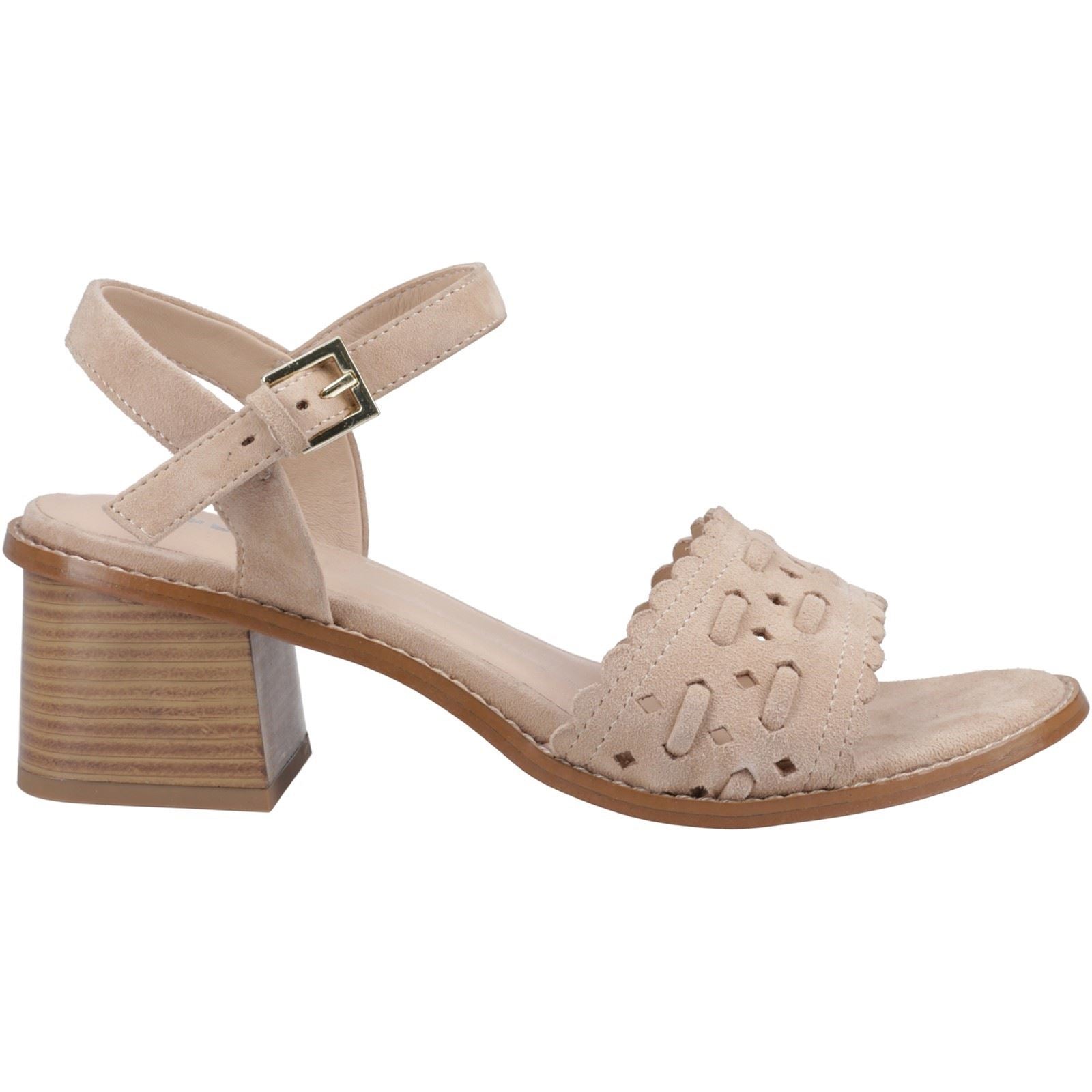 Hush Puppies Lacie Sandales Pour Femme En Daim Taupe