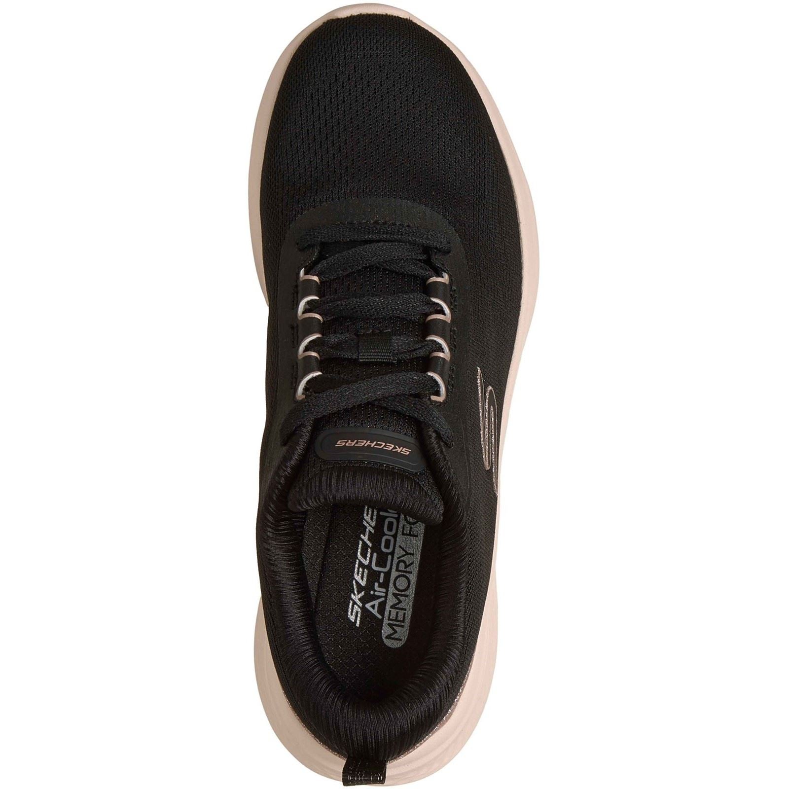Skechers Skech-Lite Pro 2.0 Baskets Noires/Rose Gold Pour Femmes En Polyester