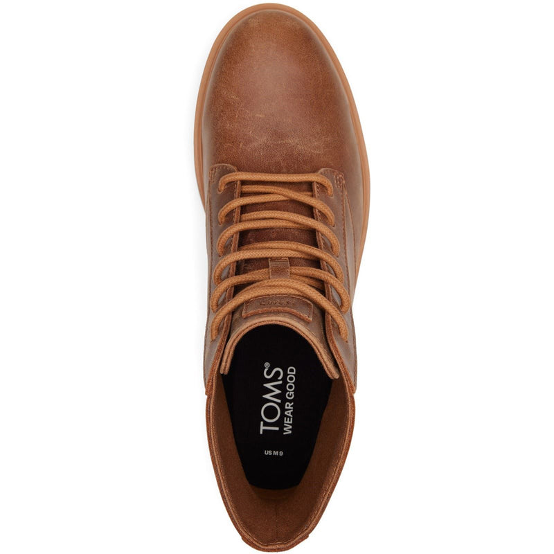 TOMS Navi TRVL Lite Ranger Bottes En Cuir Pour Homme Marron Clair